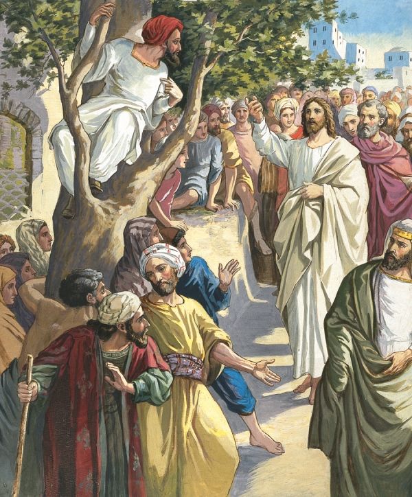 Sakkeus ble møtt av Jesu omsorg